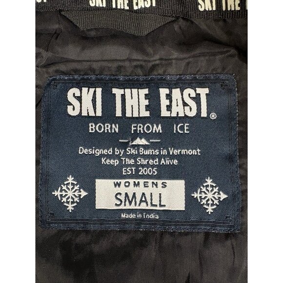 Ski The East Sherpa Fleece Jacket Women’s Small Grey Full Zip Snowboard Hiking - Picture 8 of 15